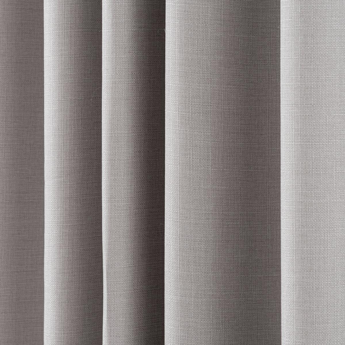 Paris Recycled Silver Eyelet Curtains Silver – image 7