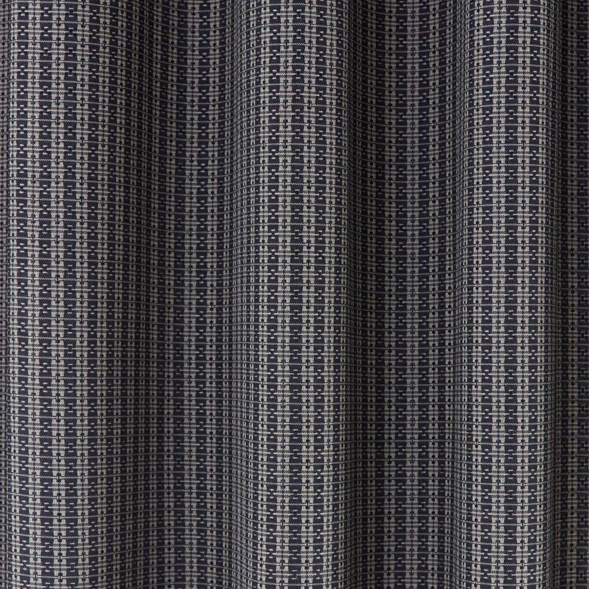 Grafton Navy Eyelet Curtains Navy Blue – image 3