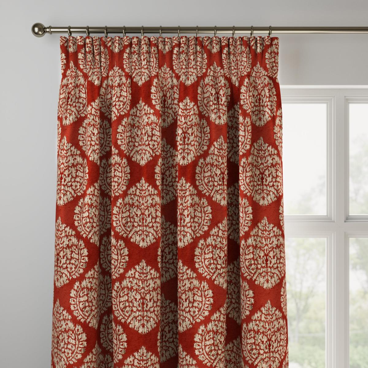 Marcello Made to Measure Curtains Marcello Terracotta – image 2