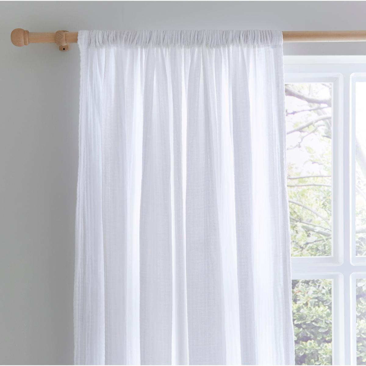 Cotton Muslin Ocean Curtains Ocean – image 2