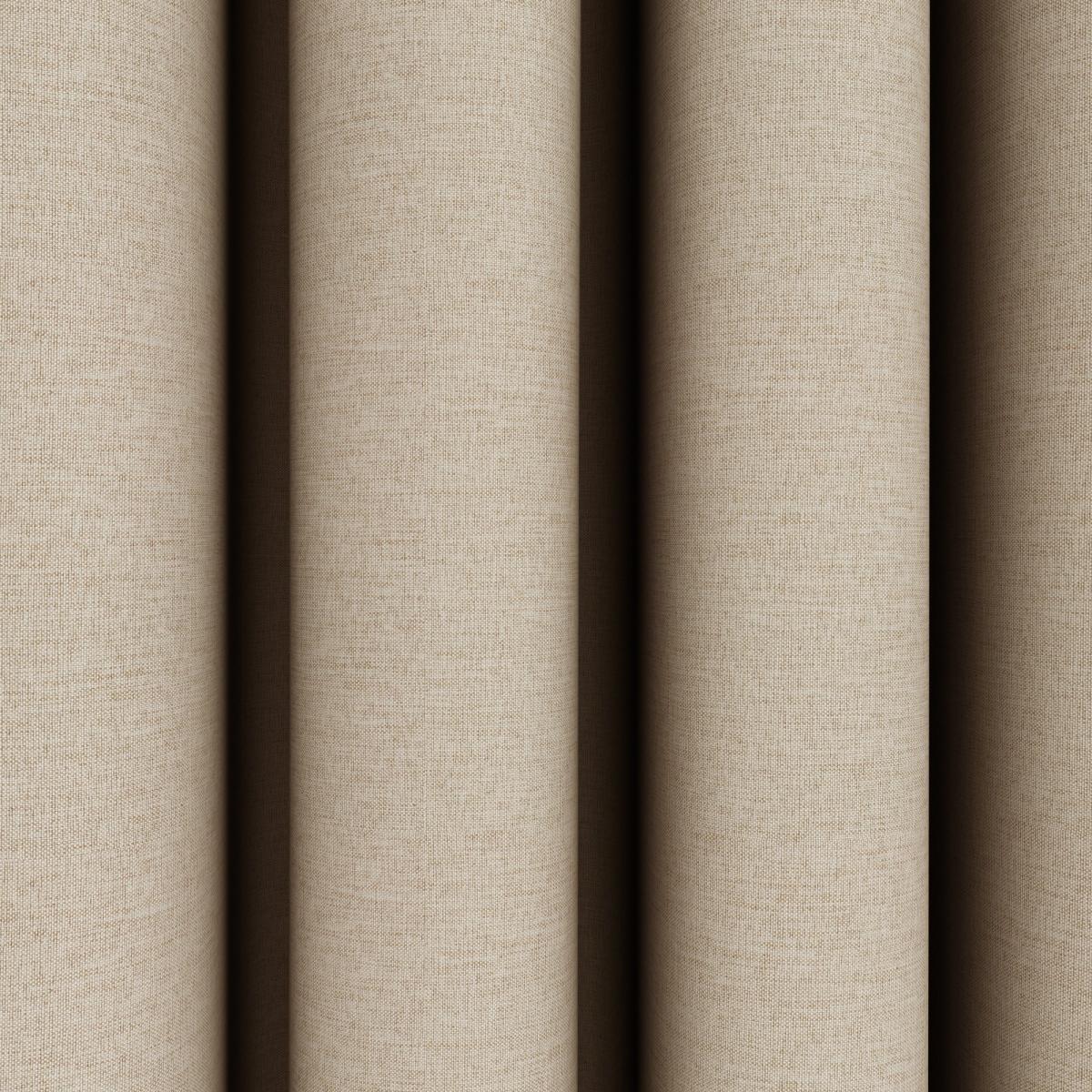 Berlin Linen Blackout Eyelet Curtains Linen – image 3