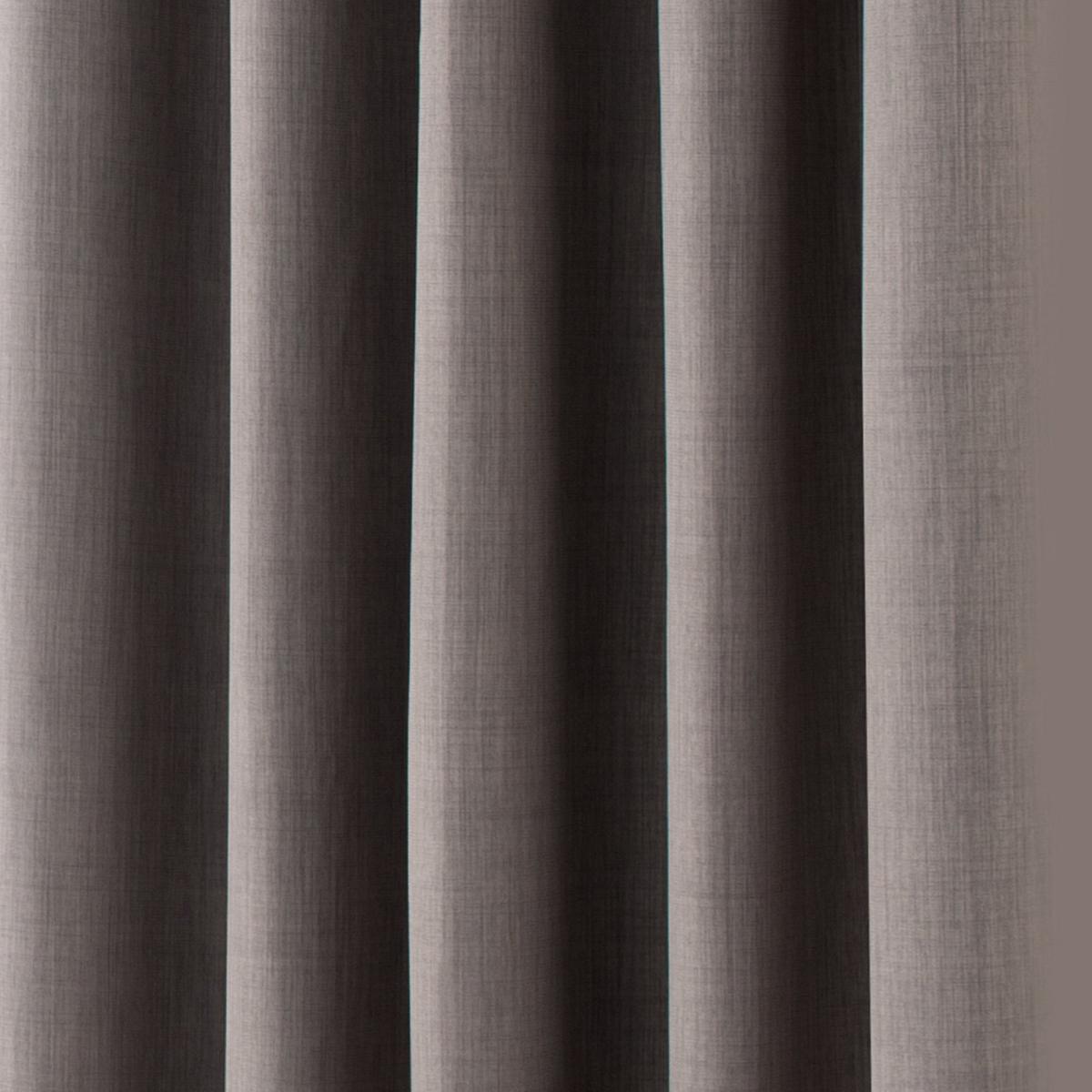 Solar Stone Blackout Eyelet Curtains Grey – image 3