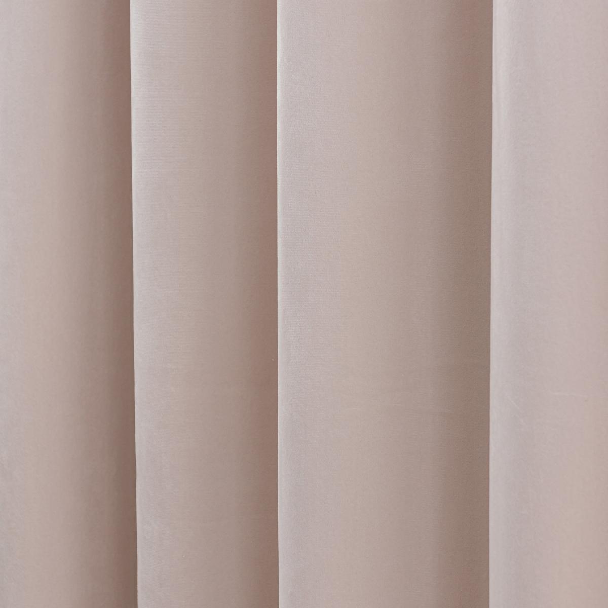 Isla Ultra Blackout White Sand Eyelet Curtains White Sand – image 7