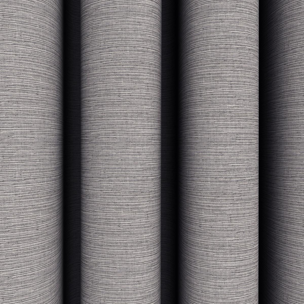 Bamboo Mix Monochrome Eyelet Curtains Bamboo Mix Monochrome – image 3