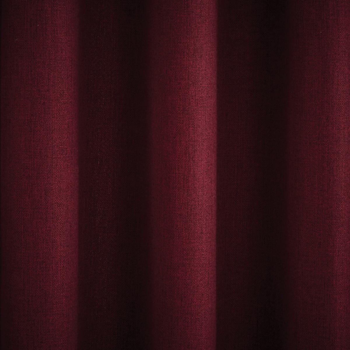 Jennings Merlot Eyelet Curtains Red – image 3