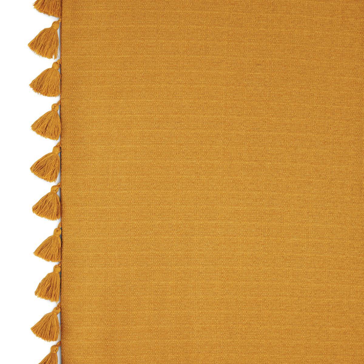 Tassel Old Gold Eyelet Curtains Yellow – image 6