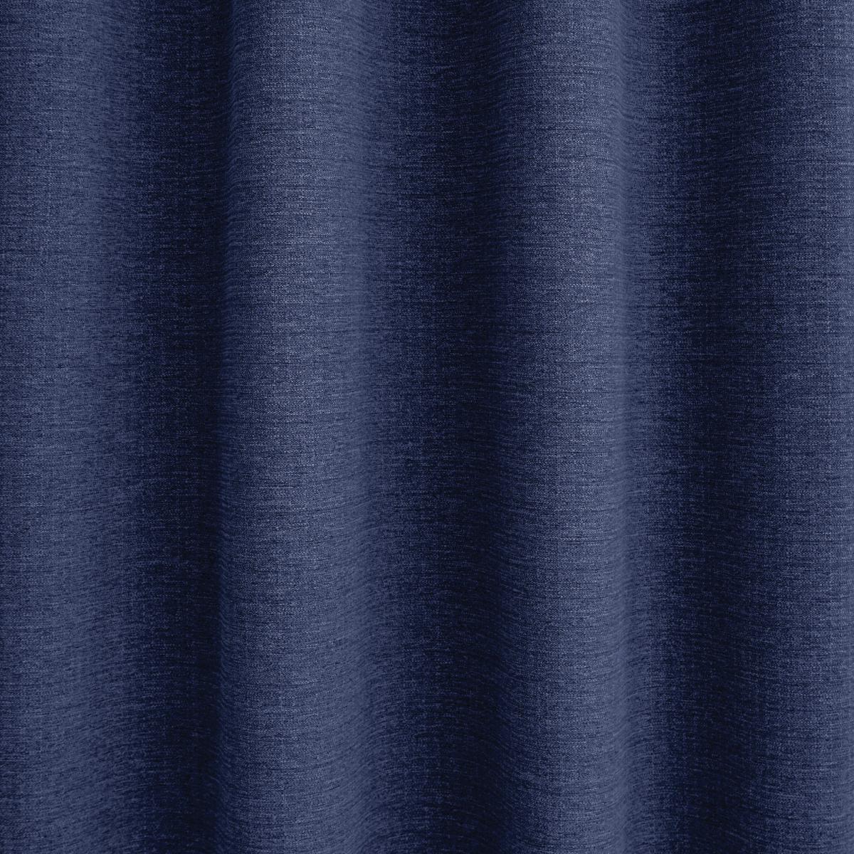 Tassel Navy Eyelet Curtains Navy Blue – image 4