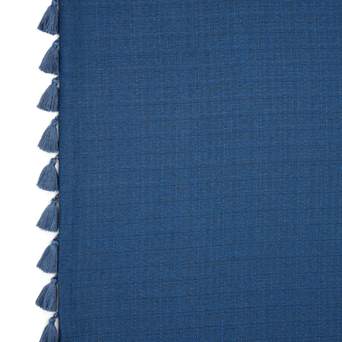 Tassel Navy Eyelet Curtains Navy Blue – image 6