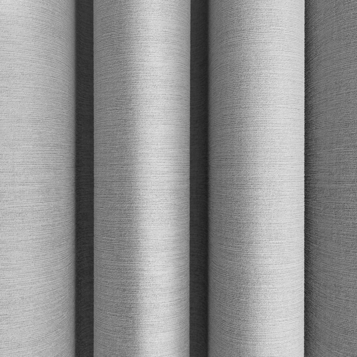 Mendoza Velour Stone Blackout Eyelet Curtains Stone – image 3