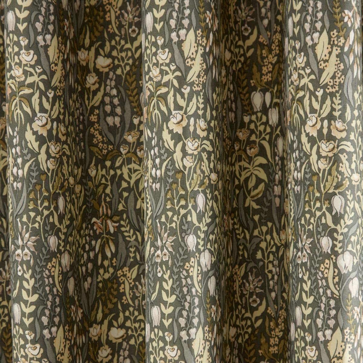 Brampton Green Eyelet Curtains Green – image 4