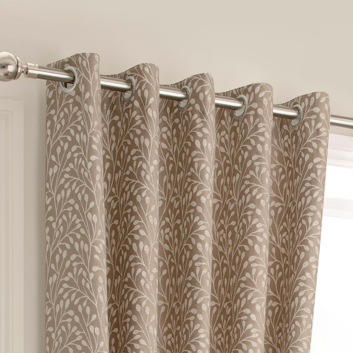 Willow Cream Eyelet Curtains Cream – image 4