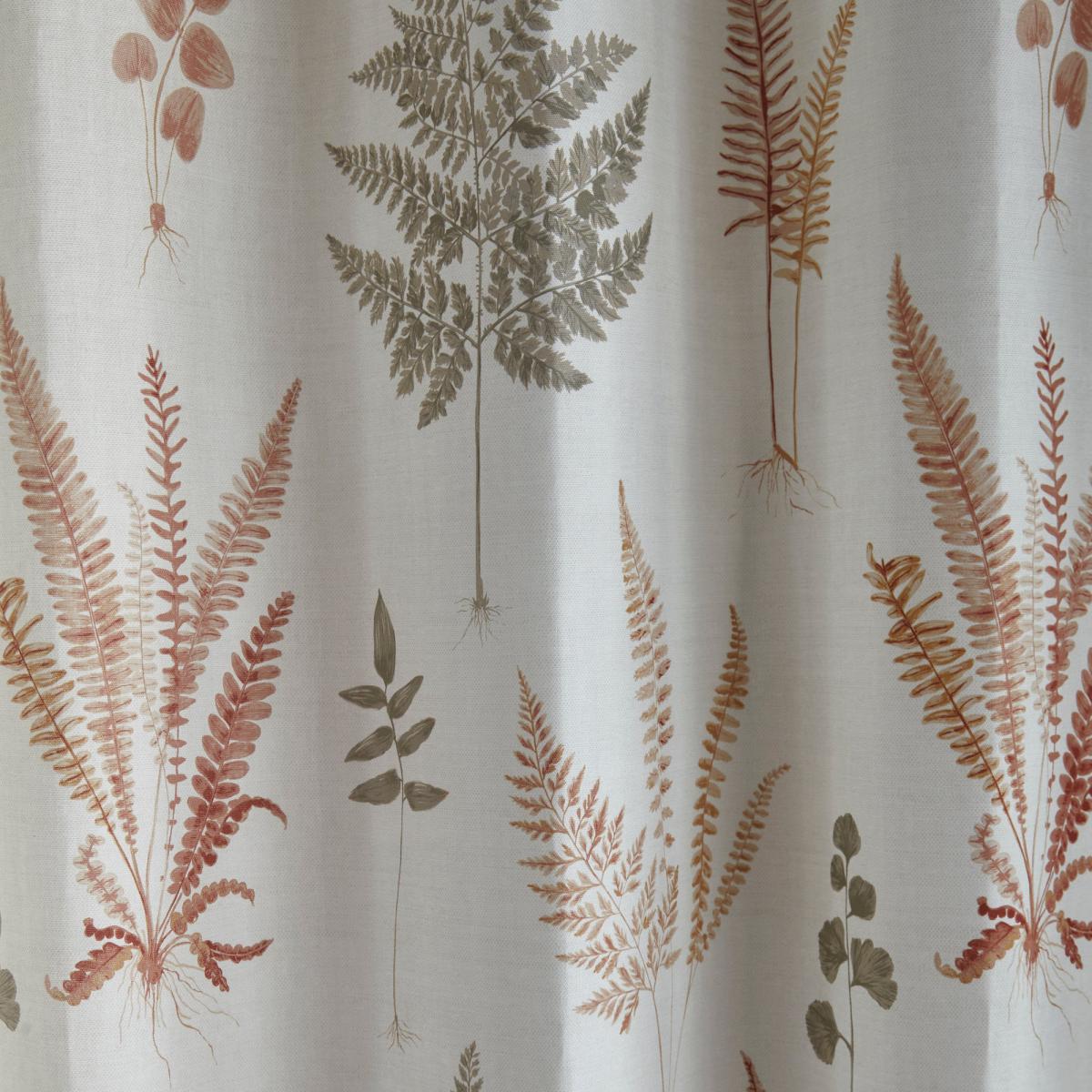Fern Autumn Eyelet Curtains Natural – image 4