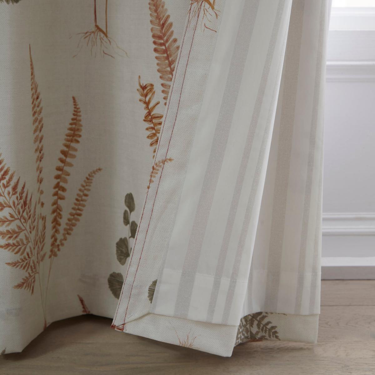 Fern Autumn Eyelet Curtains Natural – image 5