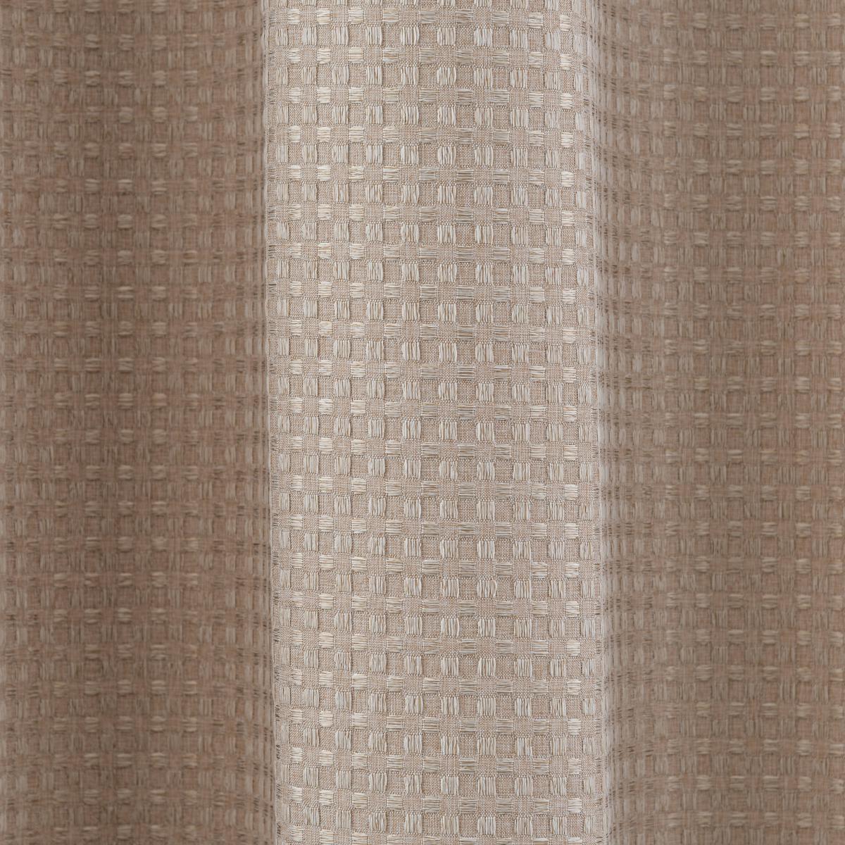 Recycled Basketweave White Sand Eyelet Curtains White Sand – image 6
