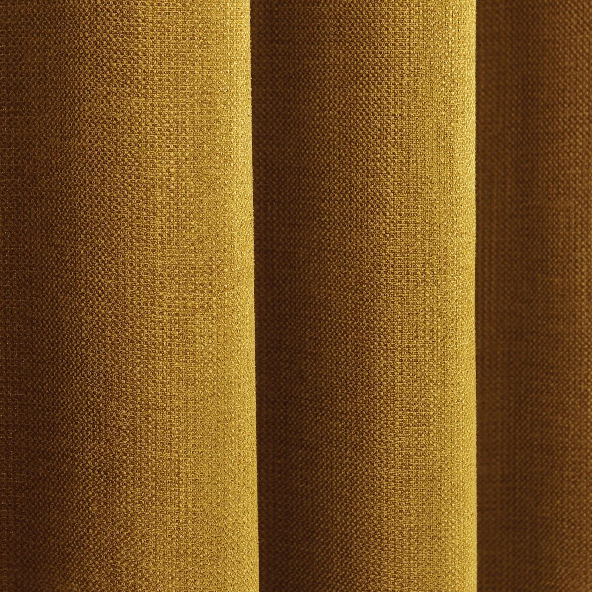 Wynter Old Gold Thermal Eyelet Curtains Gold – image 3