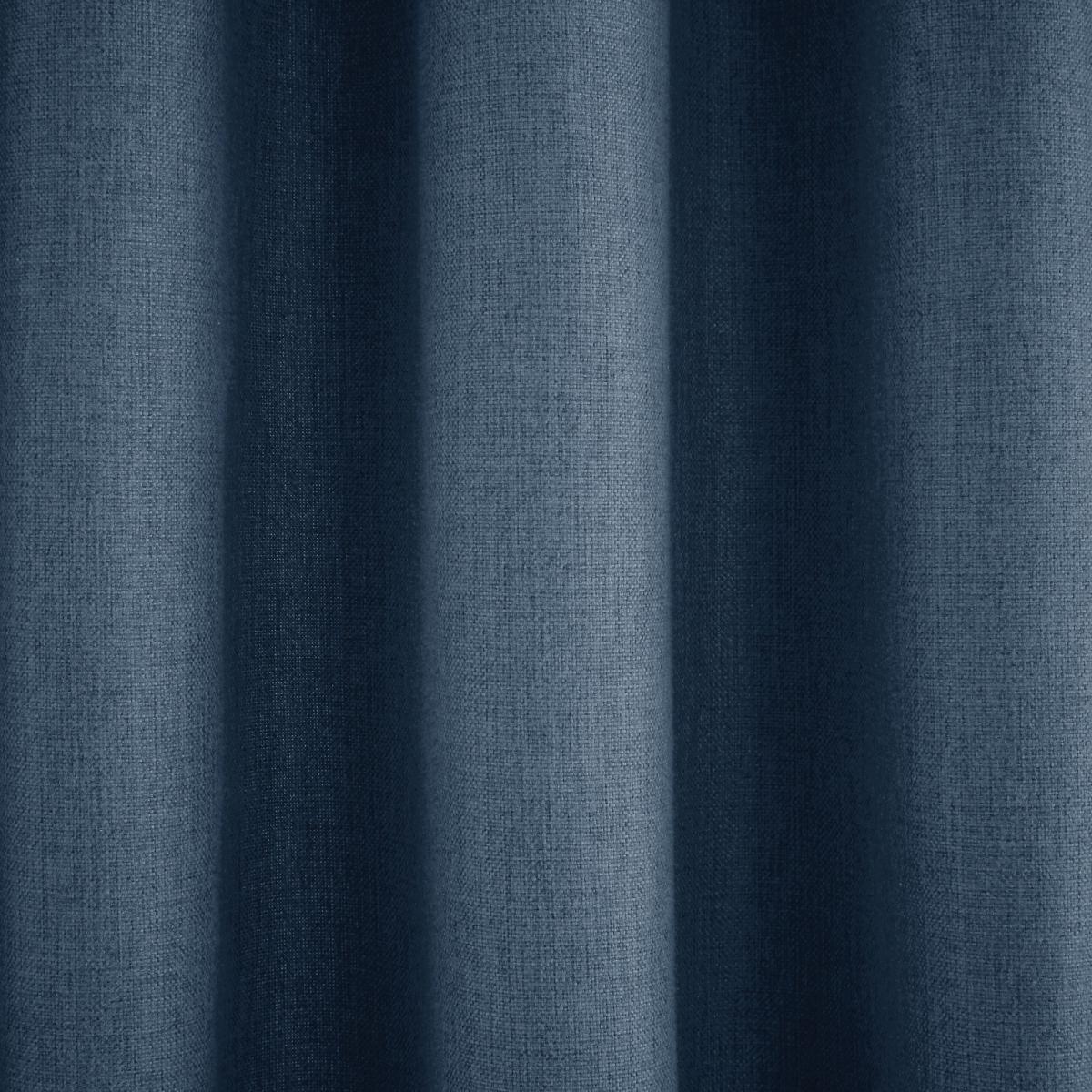 Jennings Ashley Blue Thermal Eyelet Curtains Blue – image 3