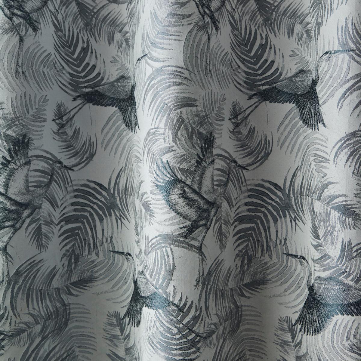 Crane Silver Eyelet Curtains Silver – image 5