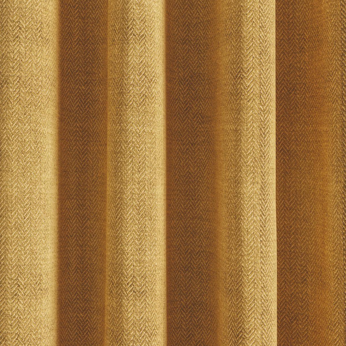 Dawson Ochre Thermal Door Curtain Ochre – image 3