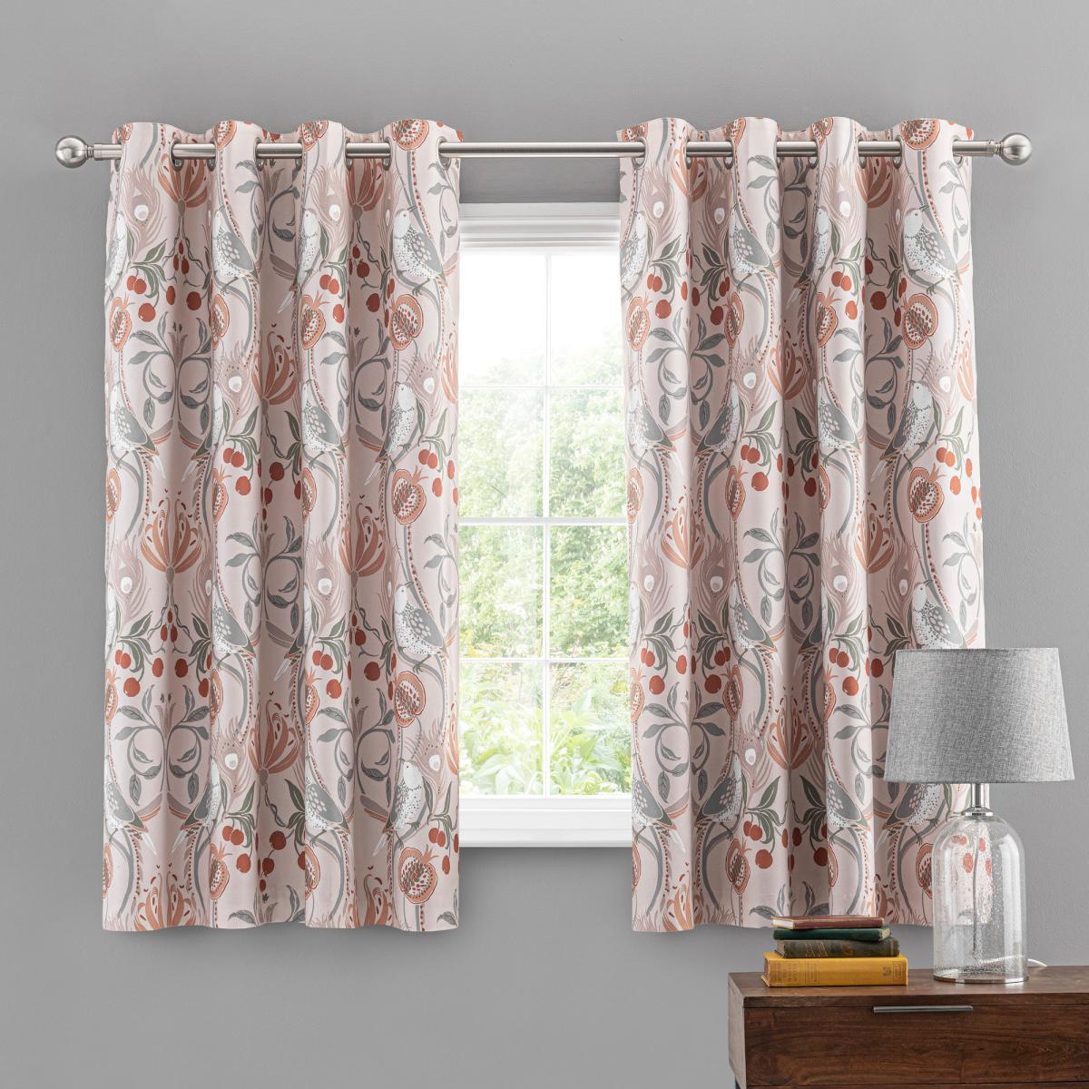 Havisham Butterscotch Eyelet Curtains Butterscotch (Orange) – image 4