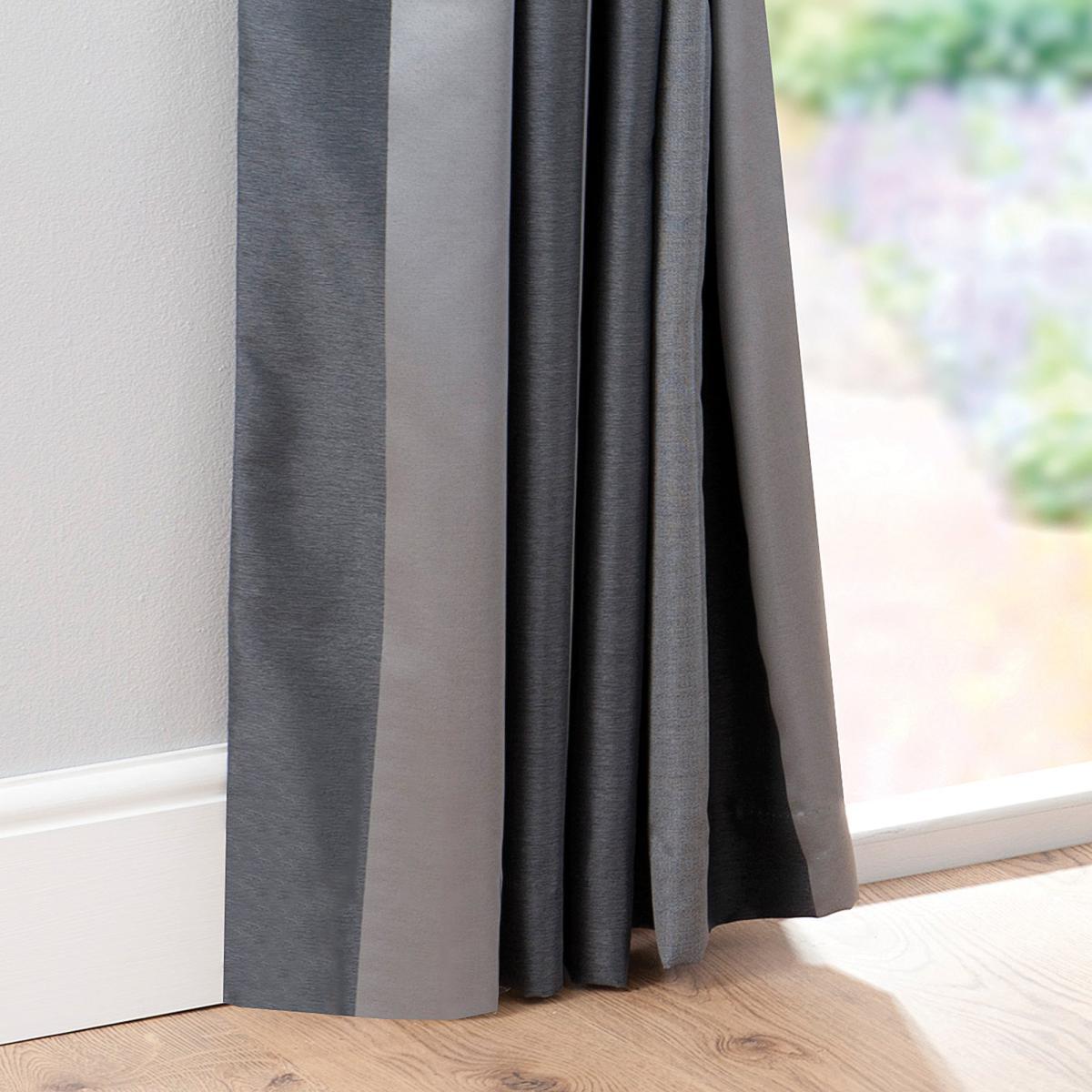Monaco Pewter Eyelet Curtains Grey – image 5