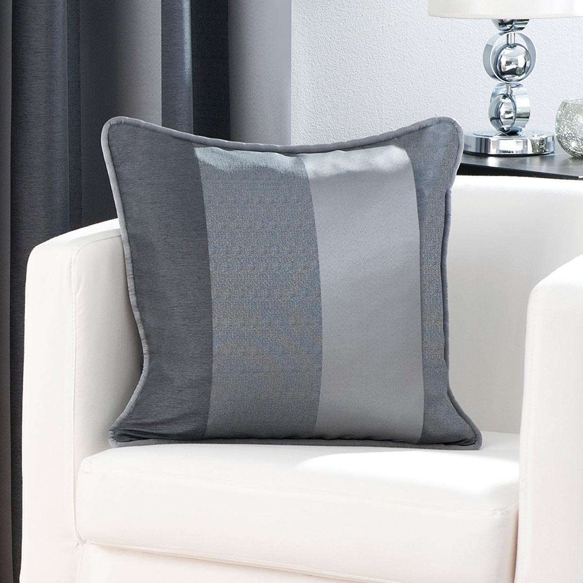 Monaco Pewter Eyelet Curtains Grey – image 6