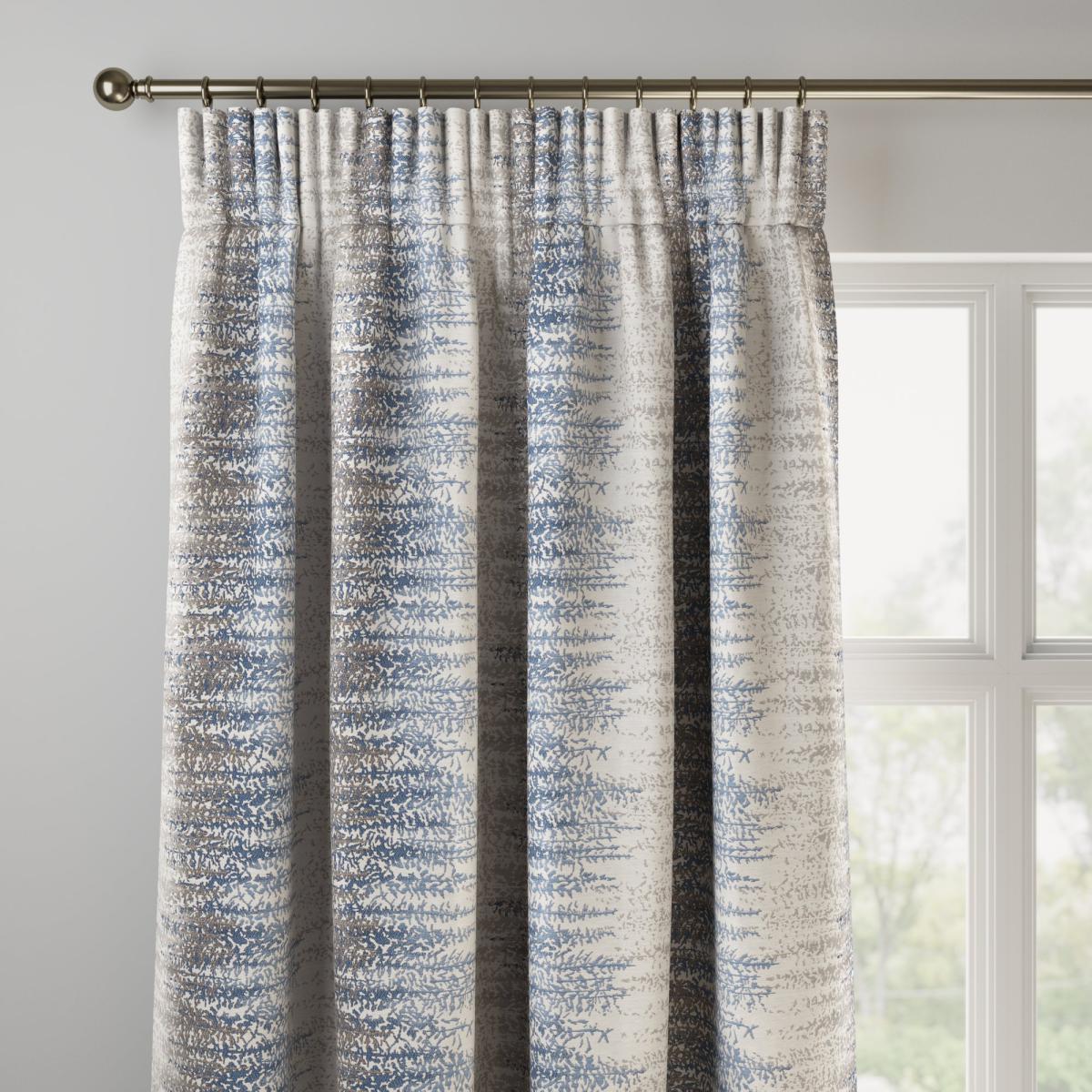 Byron Made to Measure Curtains Byron Blue – image 2