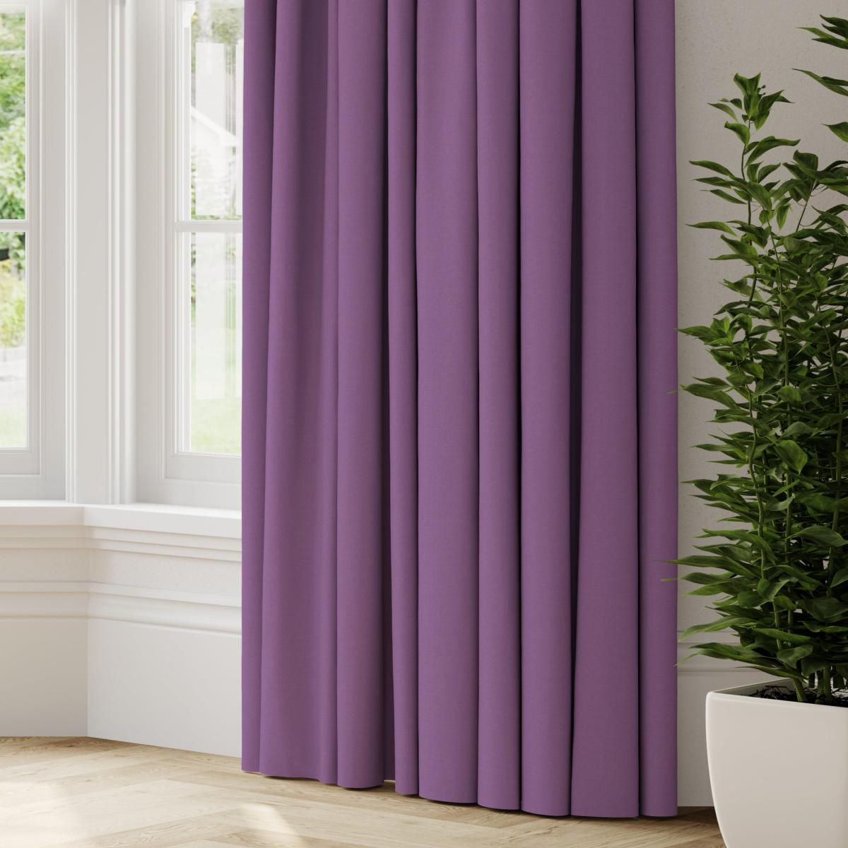 Panama Cotton Made to Measure Curtains Panama Heather – image 2