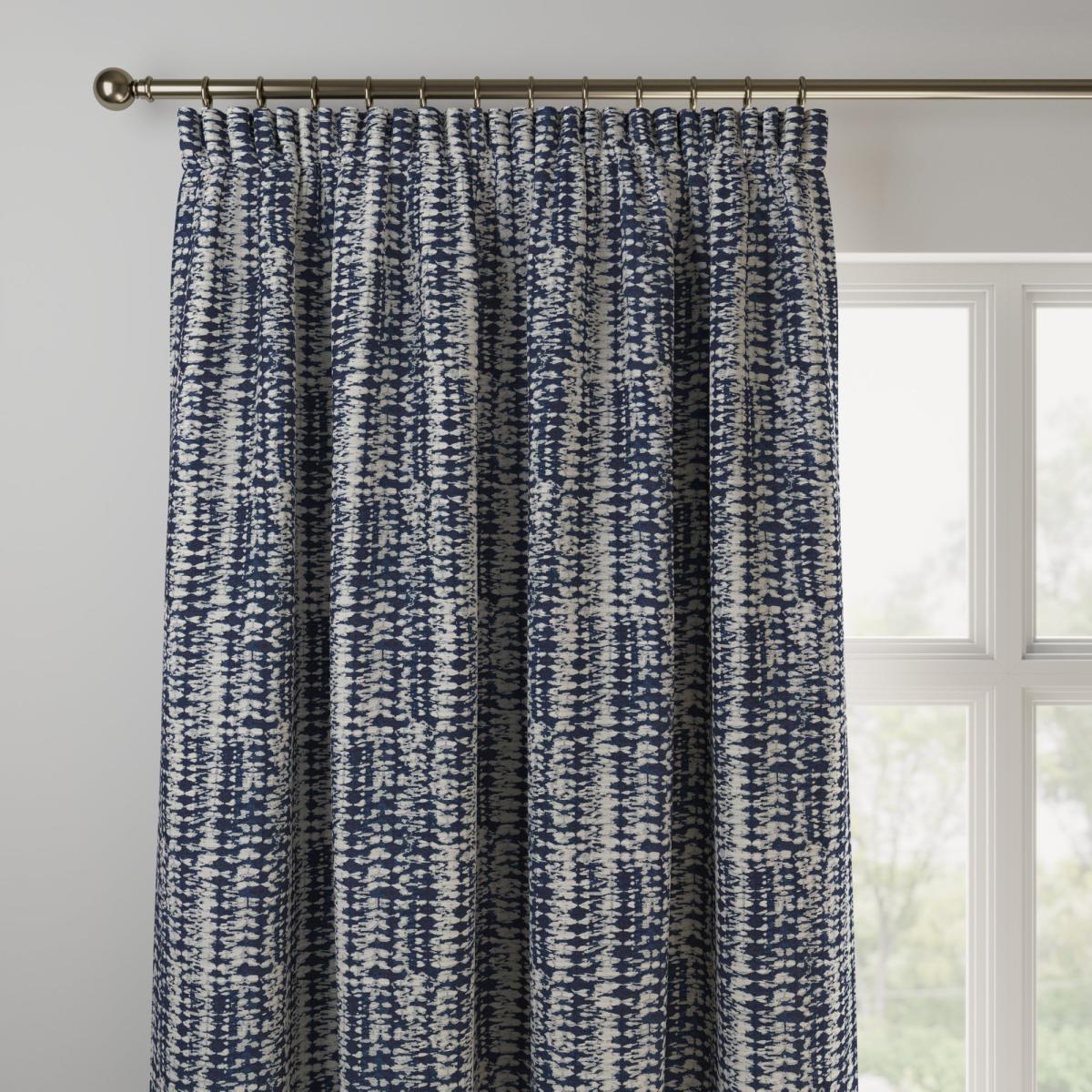 Kotomi Made to Measure Curtains Kotomi Indigo – image 2