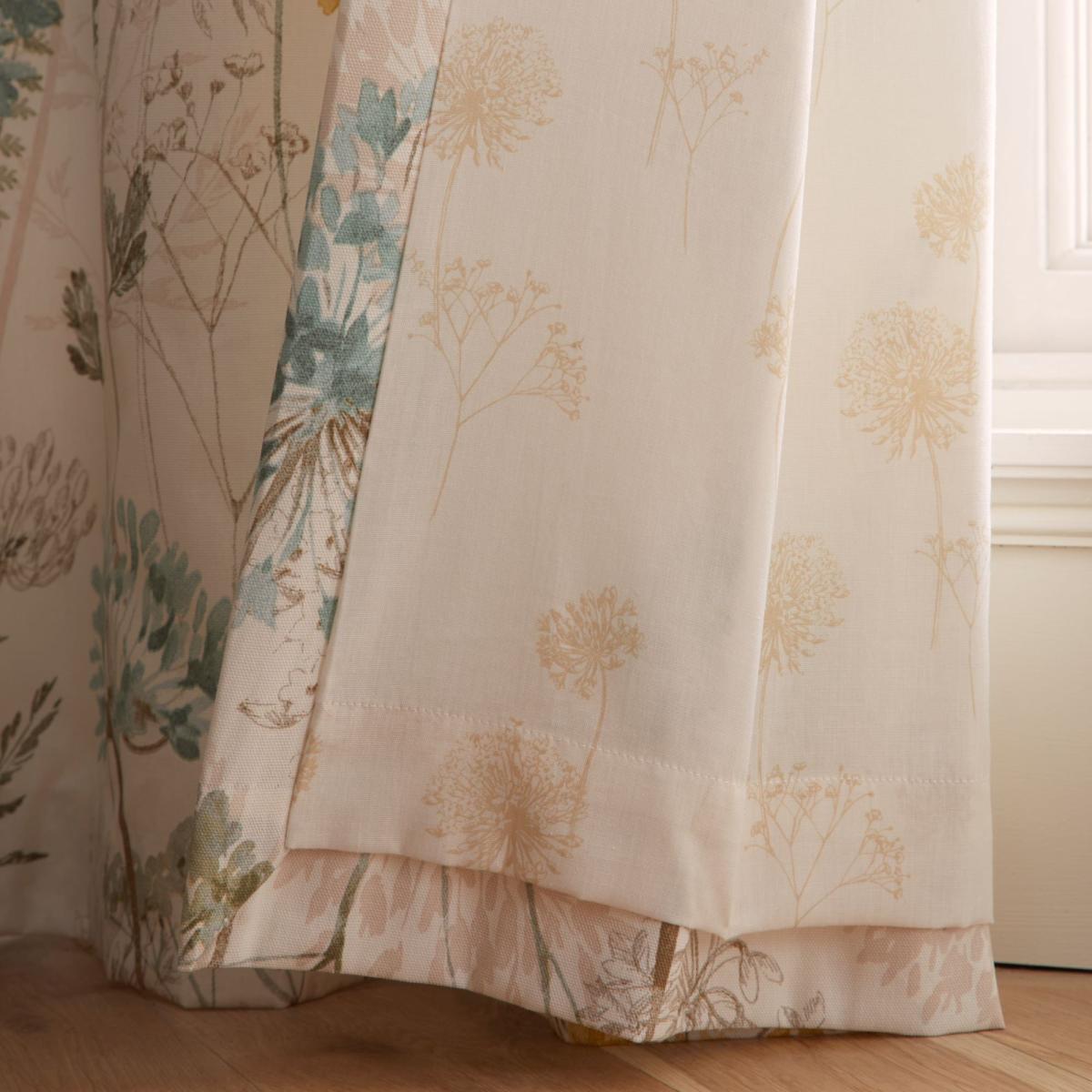 Country Meadow Duckegg Eyelet Curtains Duck Egg (Blue) – image 6