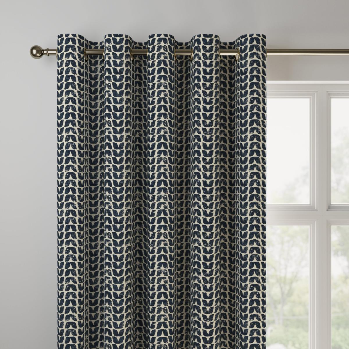 Ava Made to Measure Curtains Ava Indigo – image 2