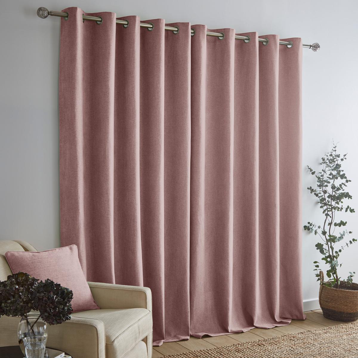 Wynter Blush Eyelet Curtains Blush – image 4