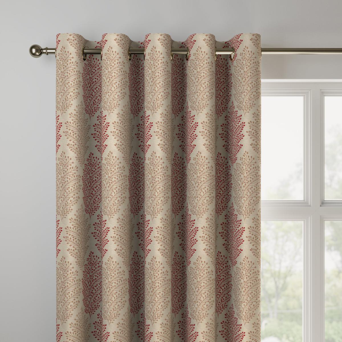 Jessie Made to Measure Curtains red – image 2