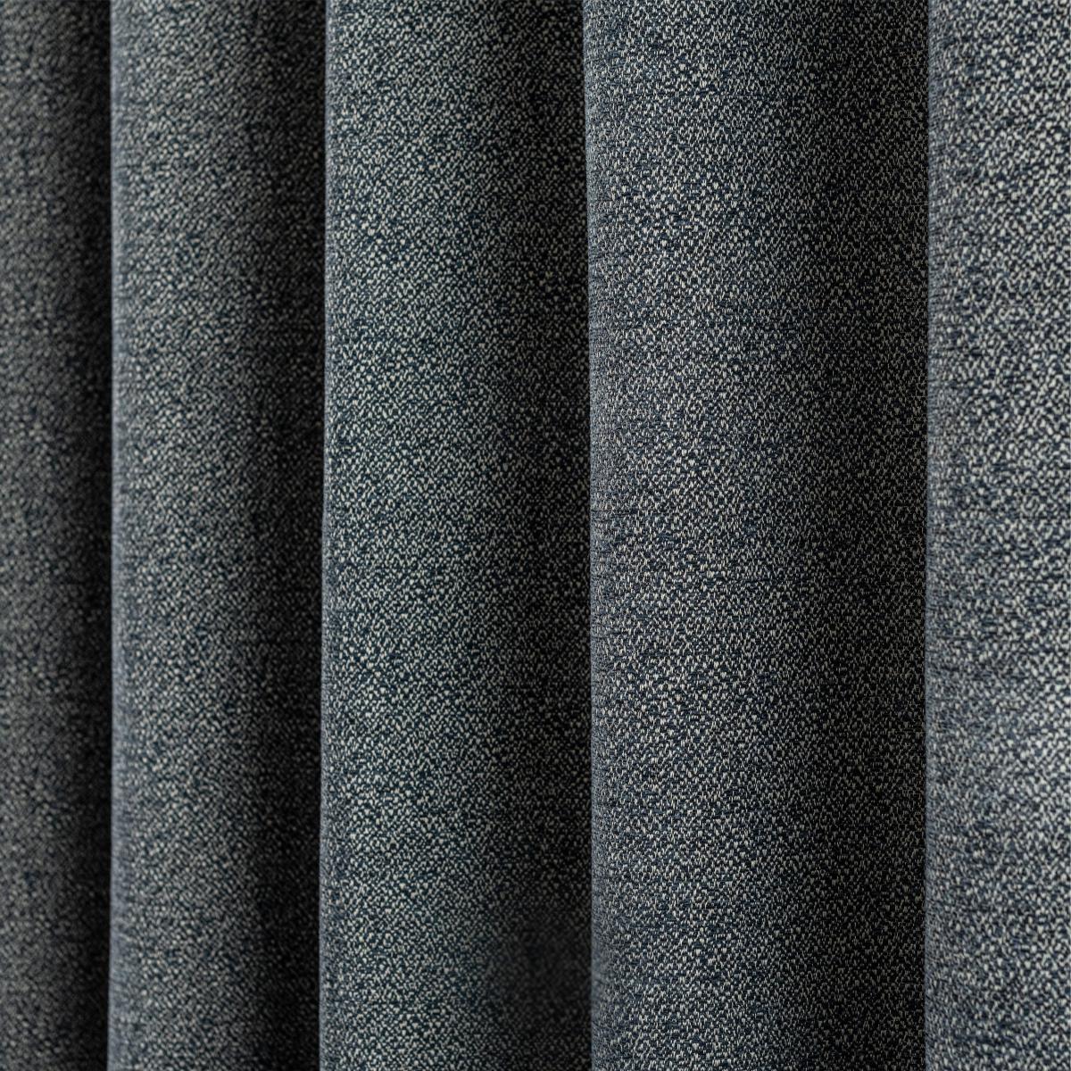 Hampstead Navy Eyelet Curtains Navy – image 6