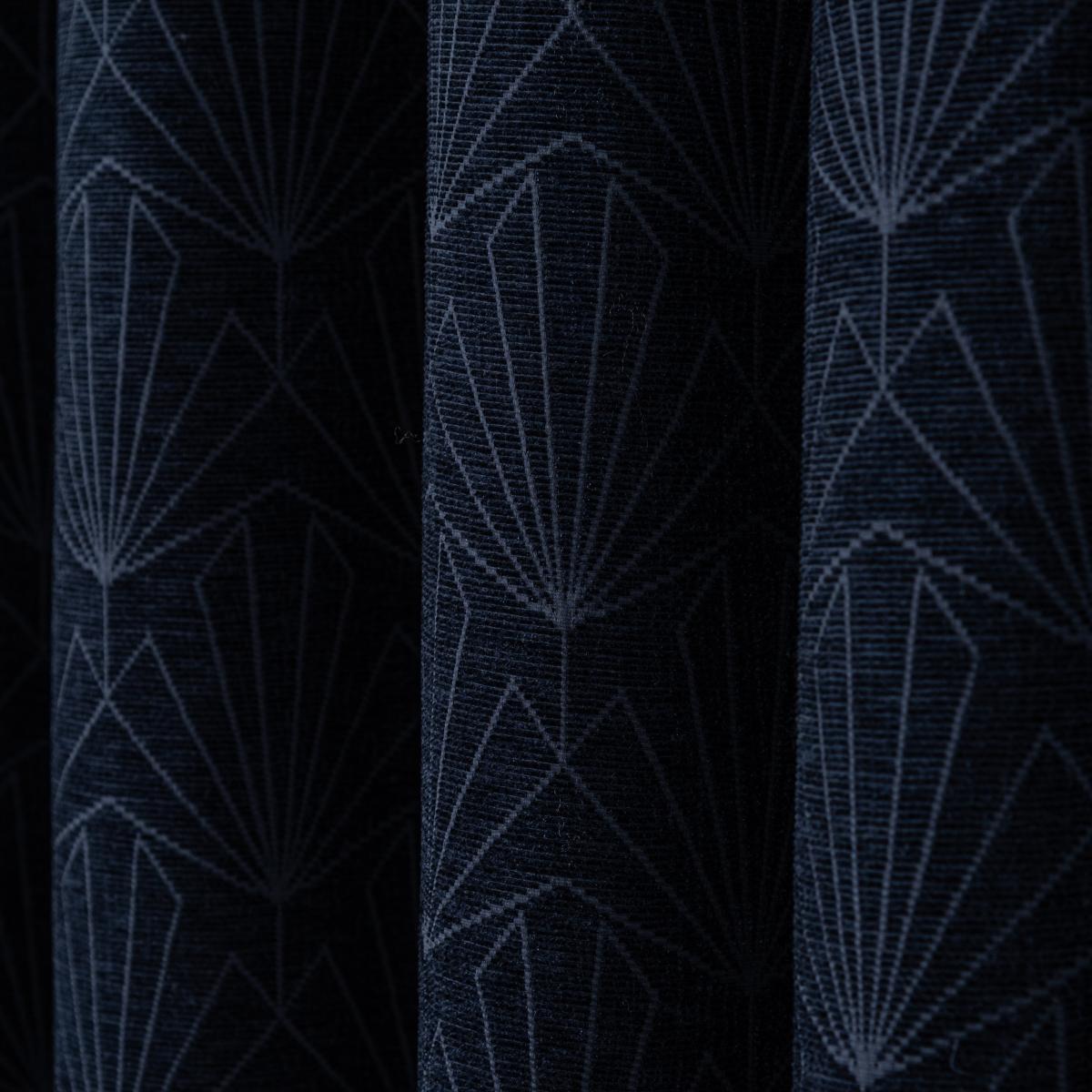Gatsby Thermal Eyelet Curtains Navy Navy (Blue) – image 3