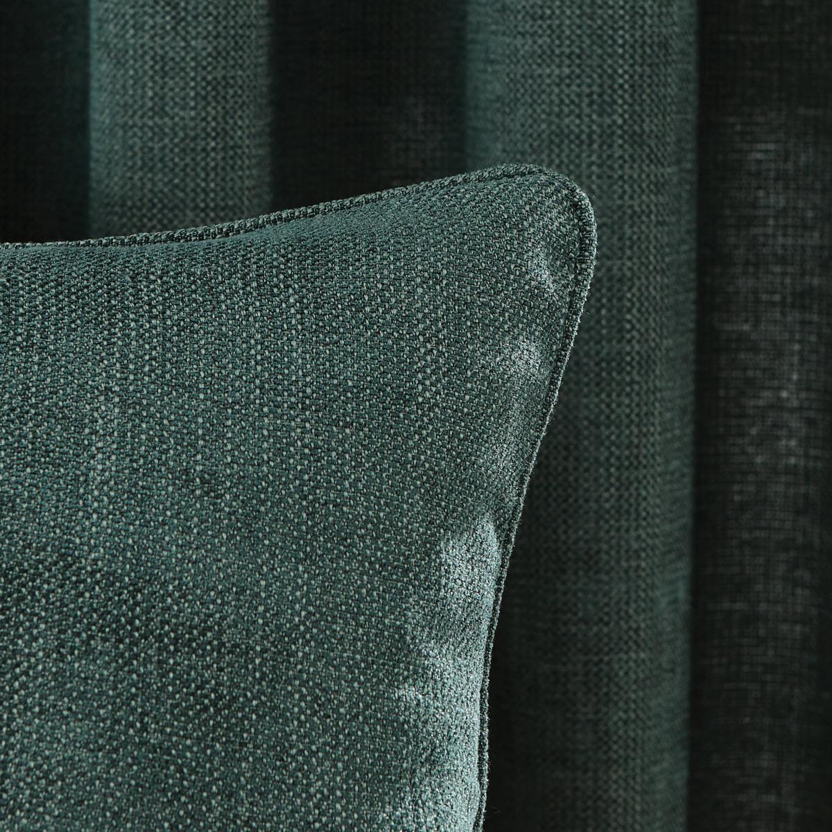 Wynter Jade Thermal Eyelet Curtains Green – image 6