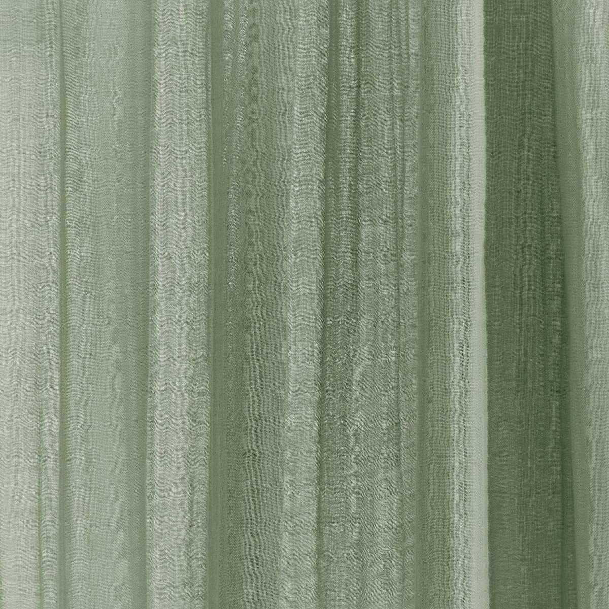 Cotton Muslin Sage Curtains Sage – image 3