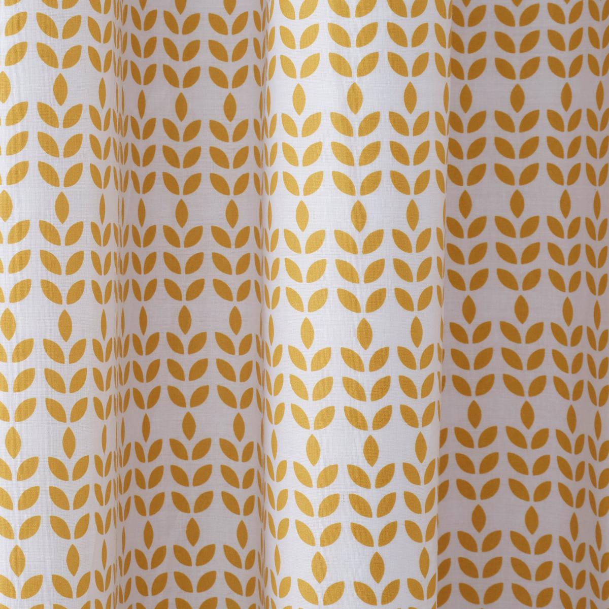 Elements Vete Ochre Blackout Eyelet Curtains Ochre (Yellow) – image 5