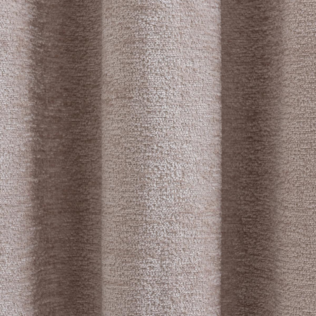 Clayton Chenille Warm Sand Eyelet Curtains Warm Sand – image 5
