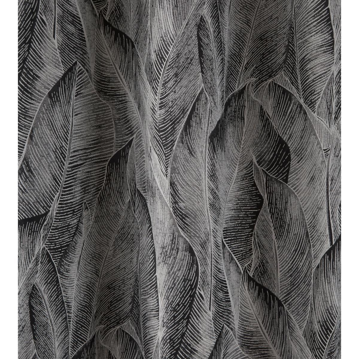 Malawi Graphite Eyelet Curtains Graphite (Grey) – image 4