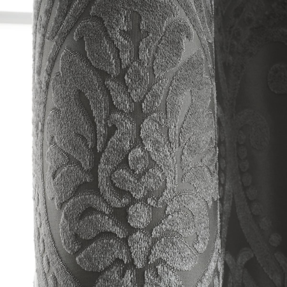 Curtina Chateau Slate Eyelet Curtains Slate (Grey) – image 3