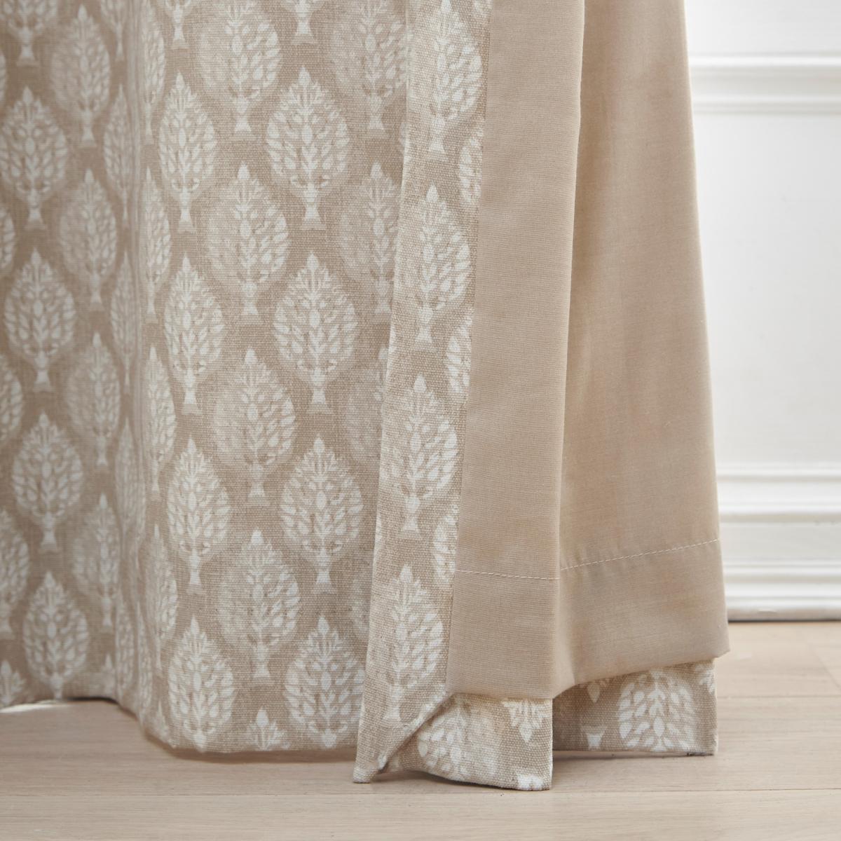 Connor Tree Warm Sand Eyelet Curtains Warm Sand – image 6