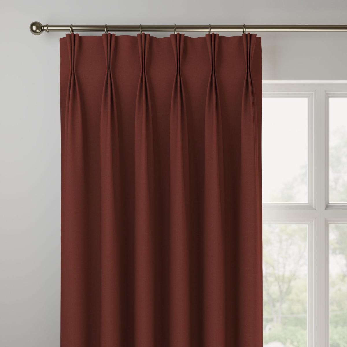 Panama Cotton Made to Measure Curtains Panama Mocha – image 3