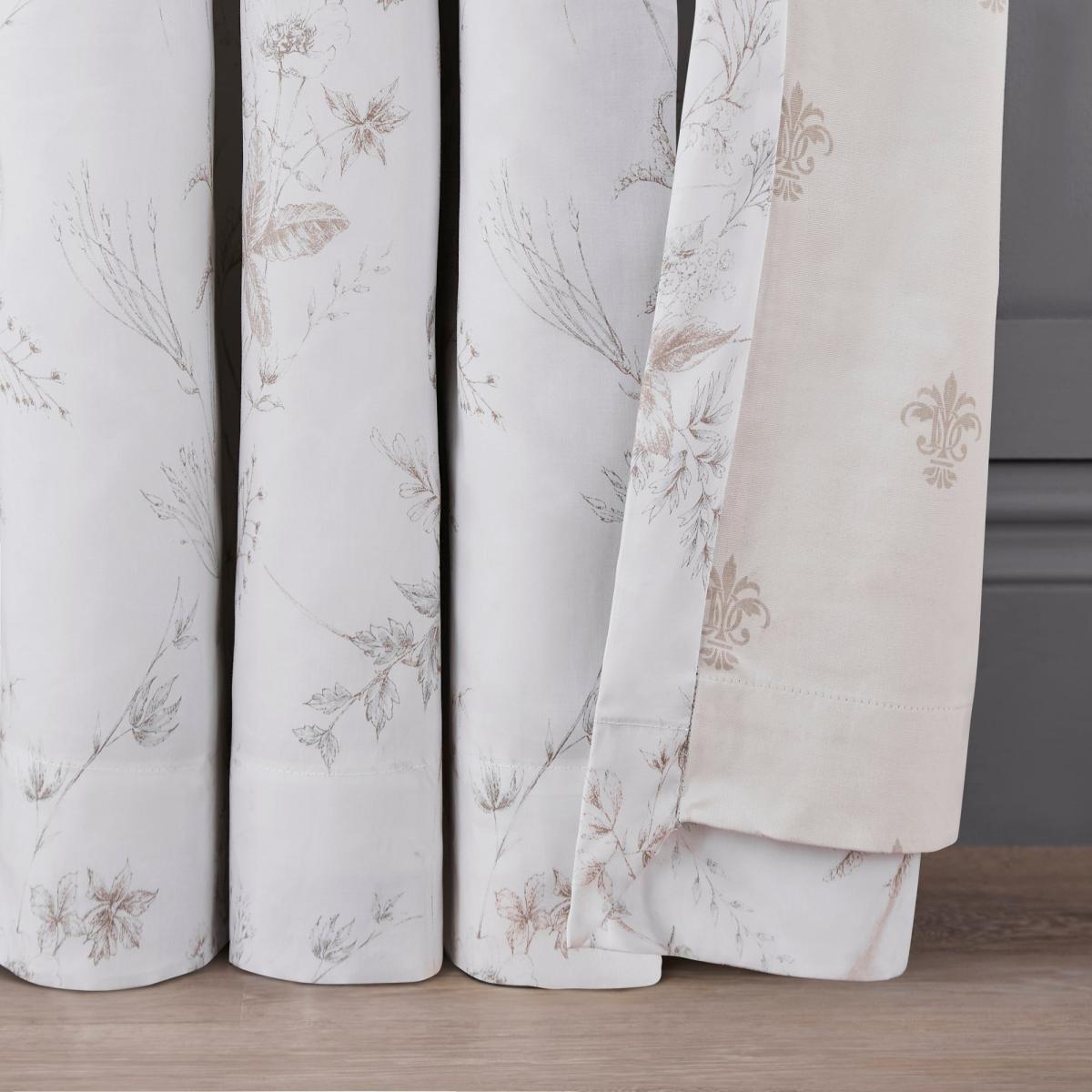 Dorma Coleton Natural Blackout Eyelet Curtains Natural (Cream) – image 3