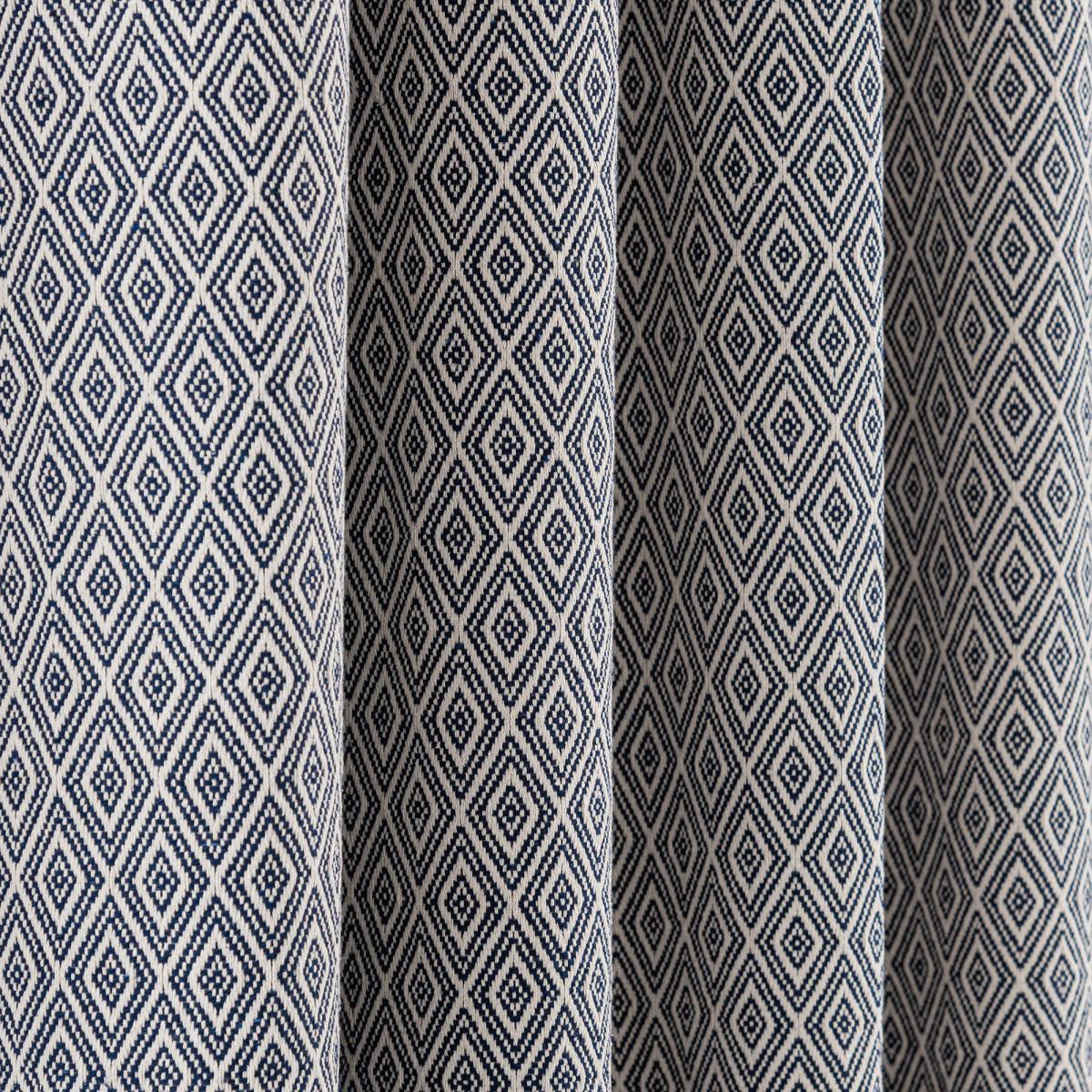 Elements Oslo Navy Blue Eyelet Curtains Blue – image 6