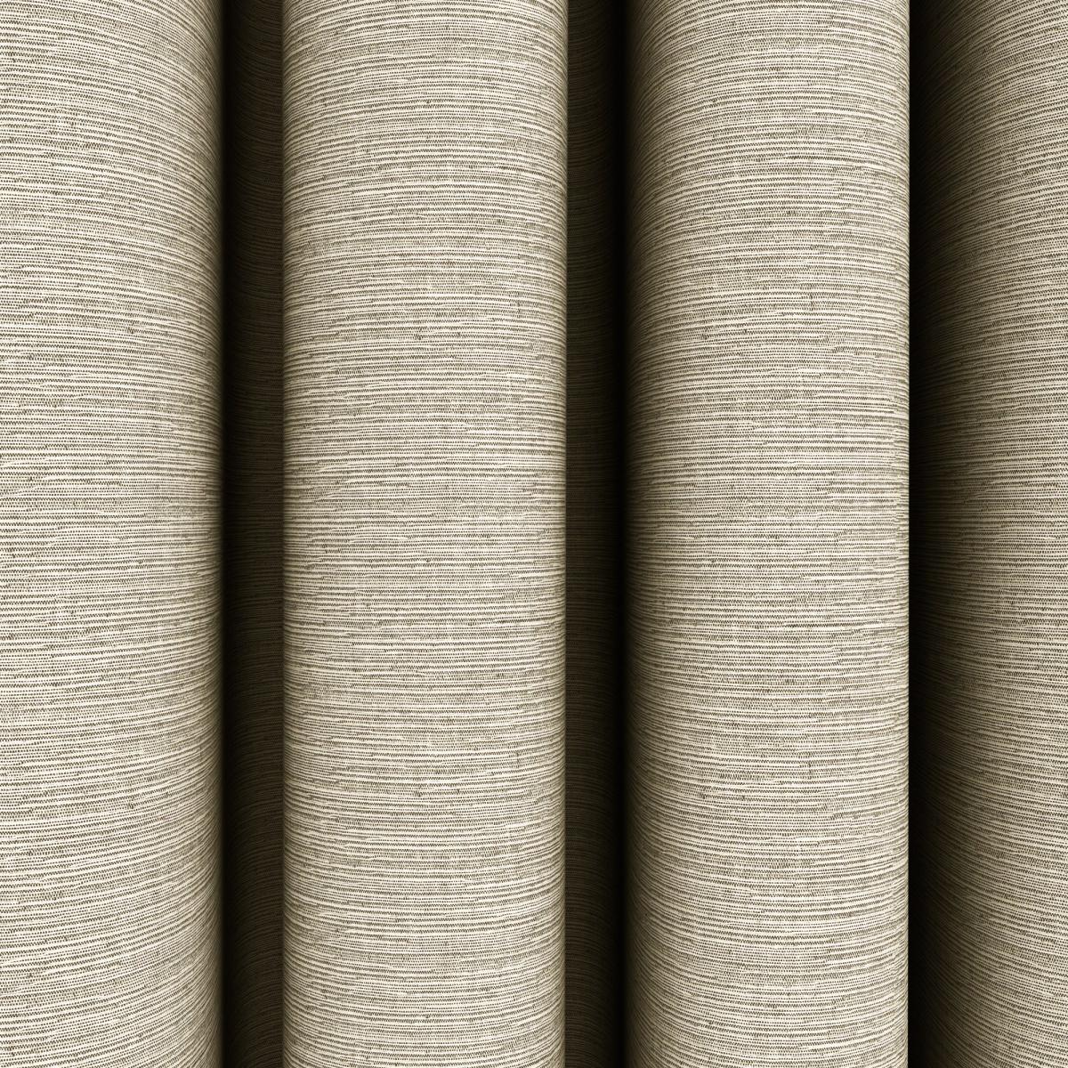 Bamboo Mix Olive Eyelet Curtains Olive (Yellow) – image 3