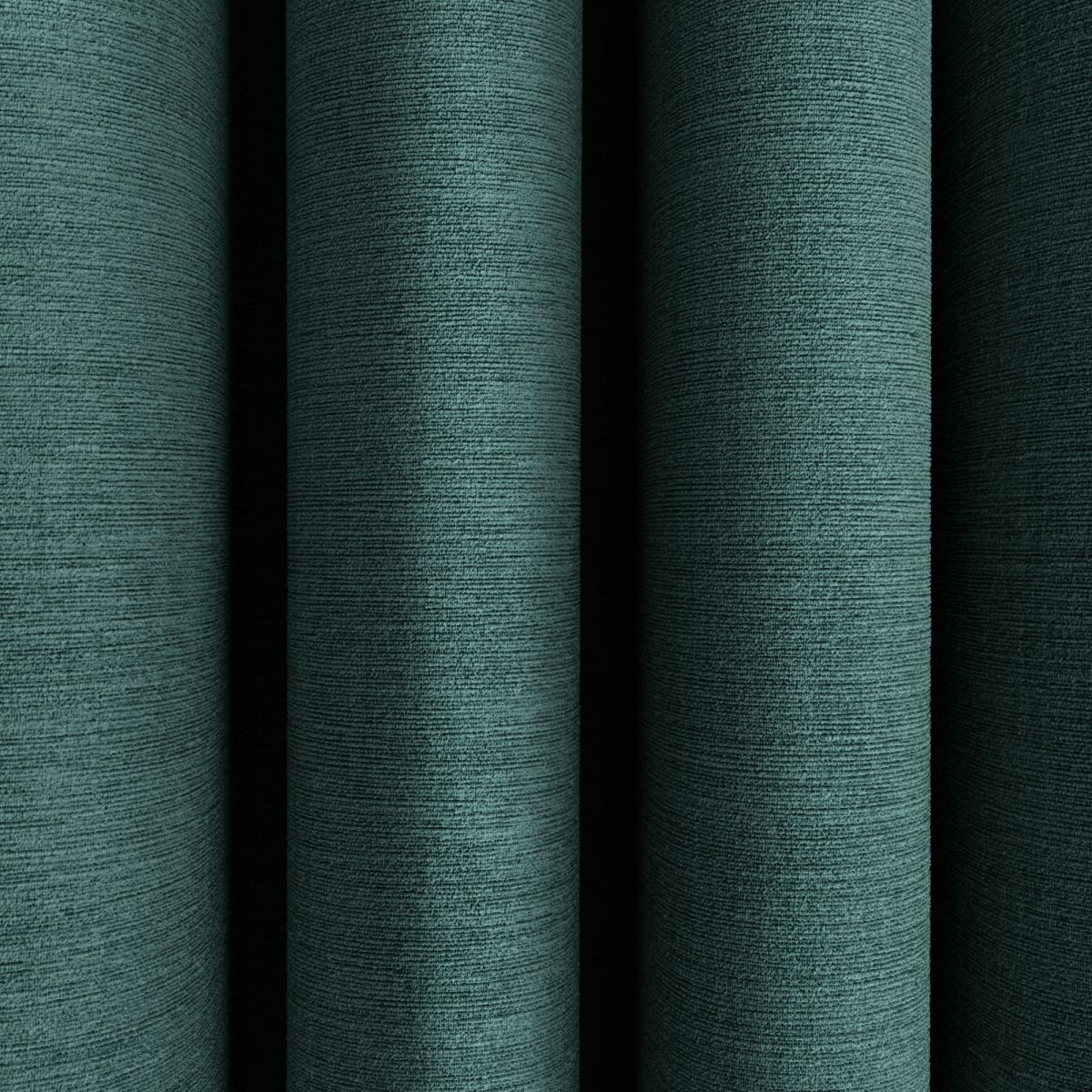Mendoza Velour Bottle Green Blackout Eyelet Curtains Bottle (Green) – image 3