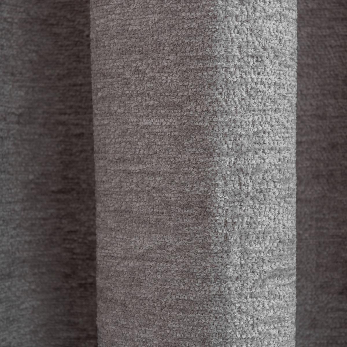 Clayton Chenille Chateau Grey Eyelet Curtains Chateau Grey – image 6