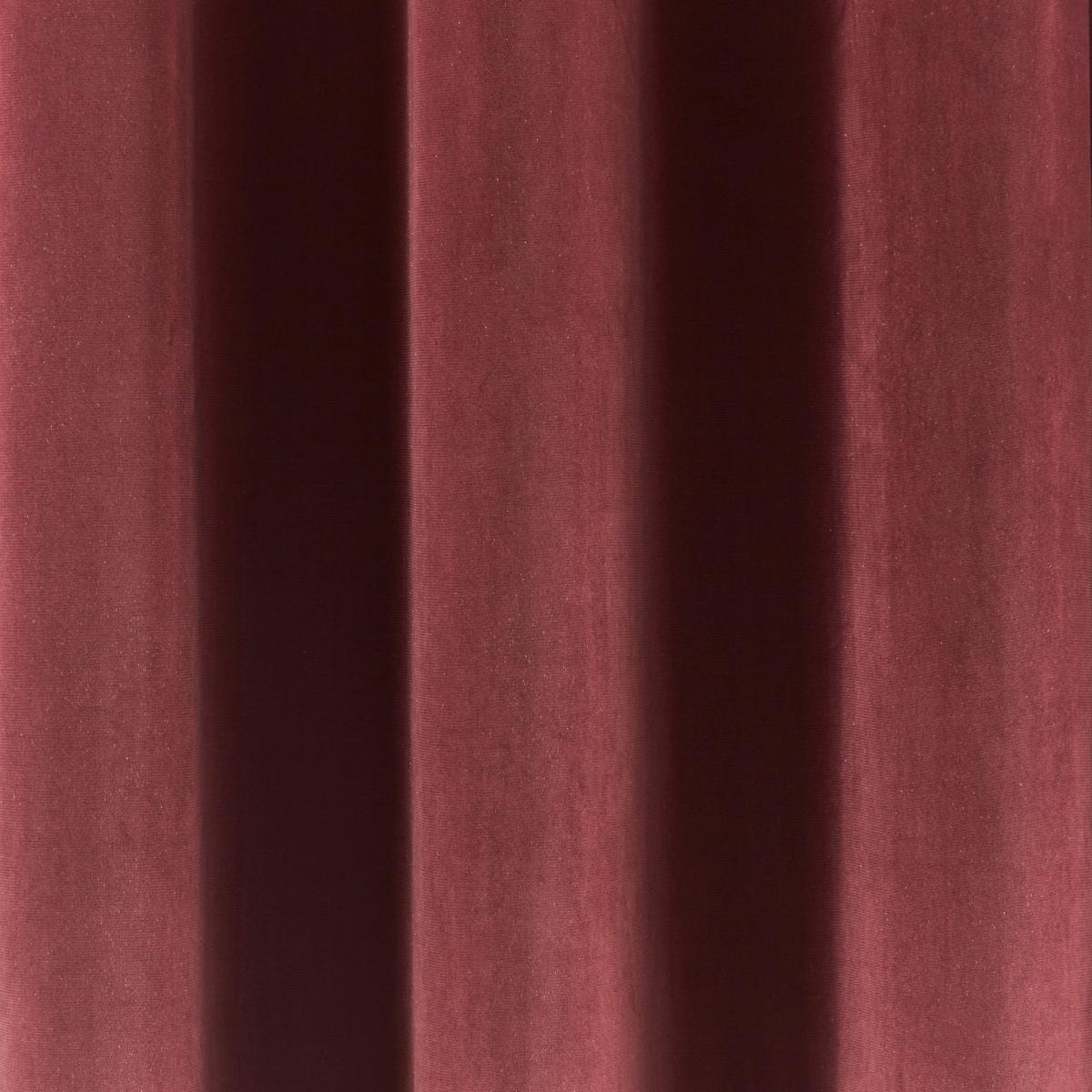 Reversible Merlot and Charcoal Velour Eyelet Curtains Red and Charcoal – image 5