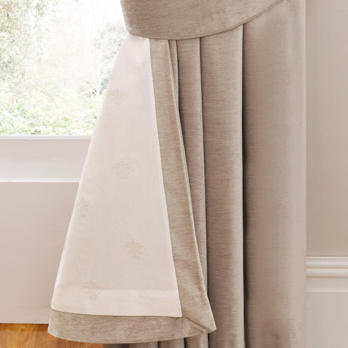 Dorma Lymington Cream Eyelet Curtains Cream – image 6