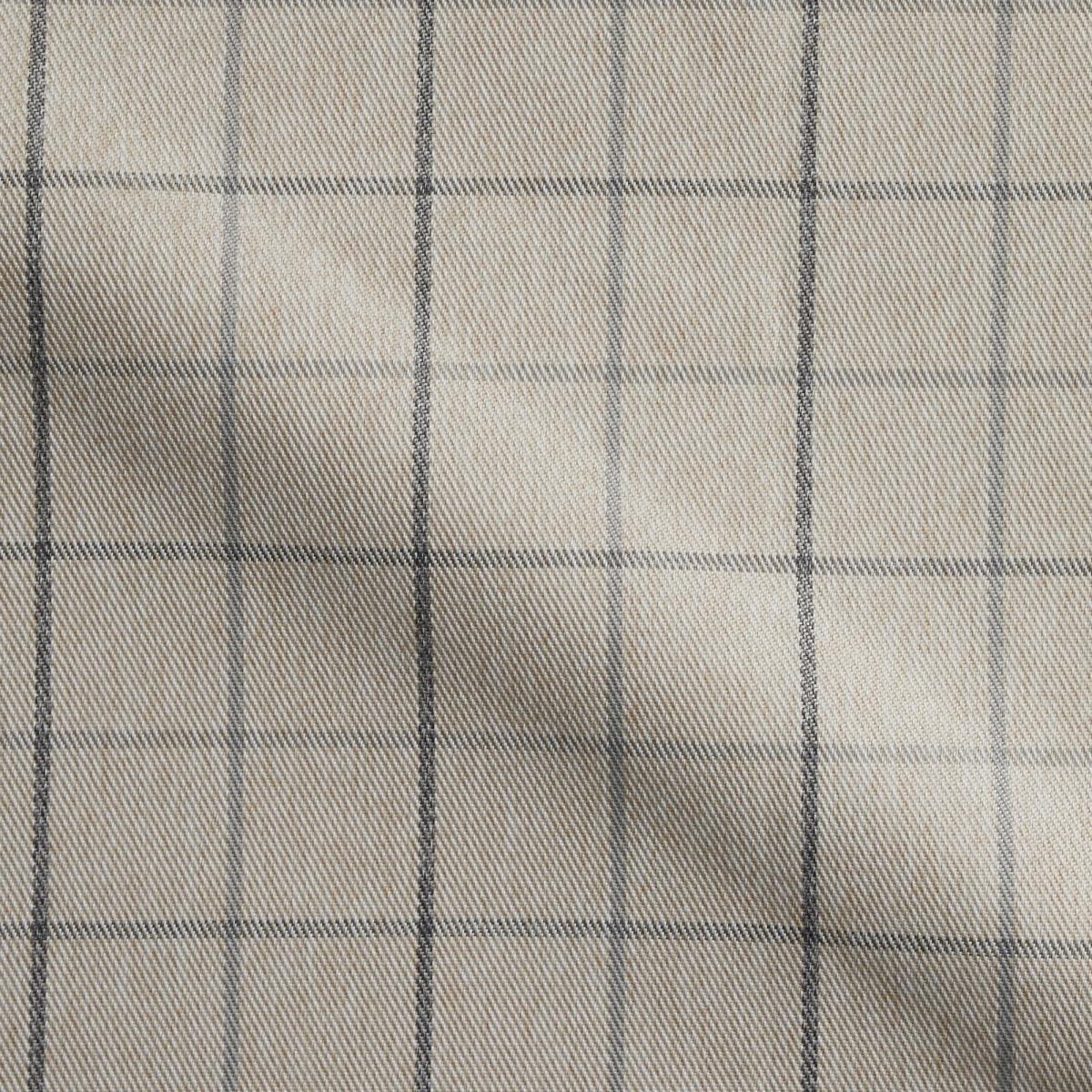 Nicole Check Made to Measure Curtains Nicole Check Grey – image 4